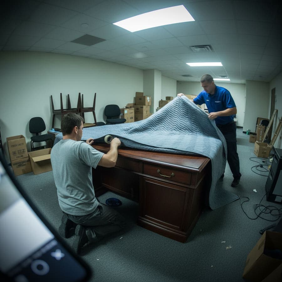 Donation haul-out with documented tax receipts delivered to homeowner